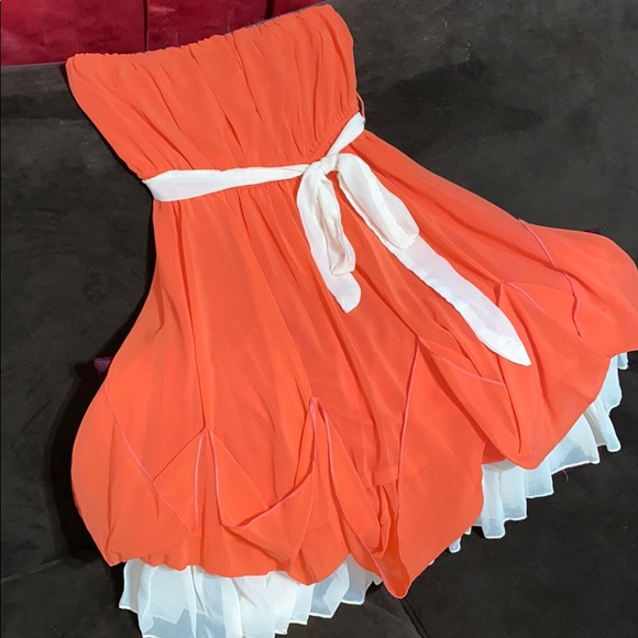 Boutique One Piece Sleeveless Dress - Two Tone - Picture 1 of 3